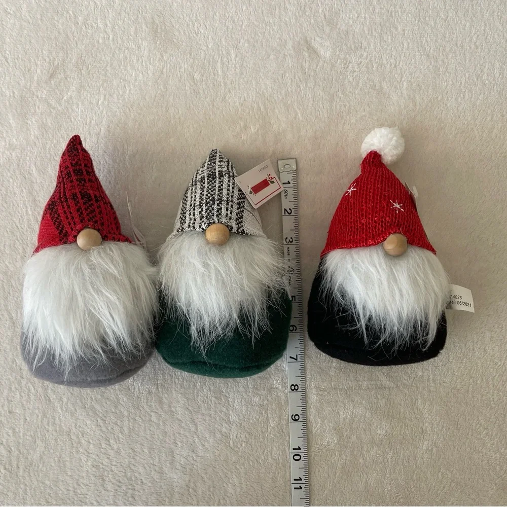 NWT Bundle of 3 Target Bullseye Holiday Gnomes (from 2021 collection)